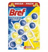 Bref Power Aktiv WC blok Lemon 3x50g