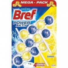 Bref Power Aktiv WC blok Lemon 3x50g