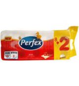 Perfex toaletný papier 3-vrstvový 10ks