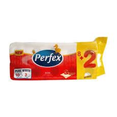 Perfex toaletný papier 3-vrstvový 10ks