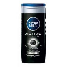 Nivea Men Active Clean pánsky sprchový gél 250ml
