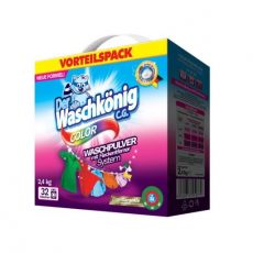 Der WASCHKÖNIG prací prášok - farebné 2,4kg / 32praní