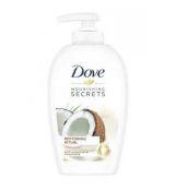 Dove Restoring Kokos tekuté mydlo s dávkovačom 250ml