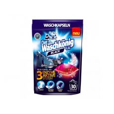 Der Waschkönig gélové kapsule Black 3in1 30ks