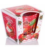 Bartek Candles  Christmas Spices Cinnamon and Apple 115g