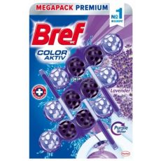 Bref Blue Aktiv Lavender WC Blok 3x50g