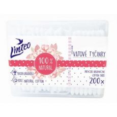 Linteo vatové tyčinky 200ks Box